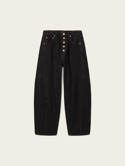 ALLSAINTS CARTER BARREL LEG DENIM JEANS