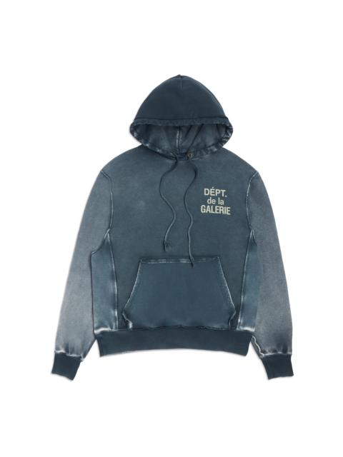 GALLERY DEPT. REVERSIBLE NAVY FRENCH LOGO HOODIE