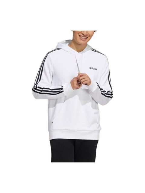 adidas adidas neo Casual Sports hooded Side Stripe White H53023