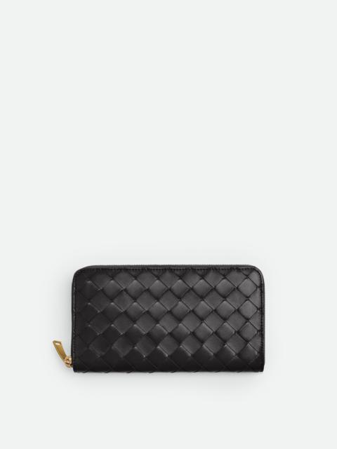 Bottega Veneta zip around wallet