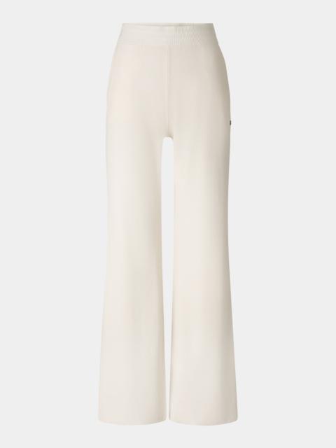 BOGNER Josie knitted trousers in Cream