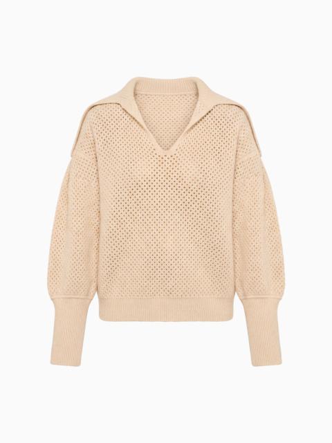 ULLA JOHNSON Lila Wool Knit Pullover