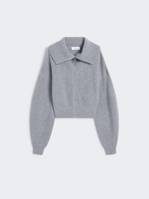 Sportmax Cashmere-blend cardigan - MEDIUM GREY