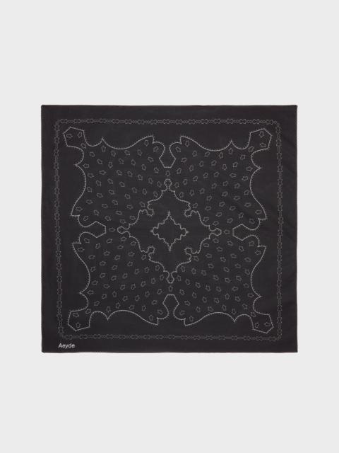 Aeyde Dakota Printed Cotton Scarf