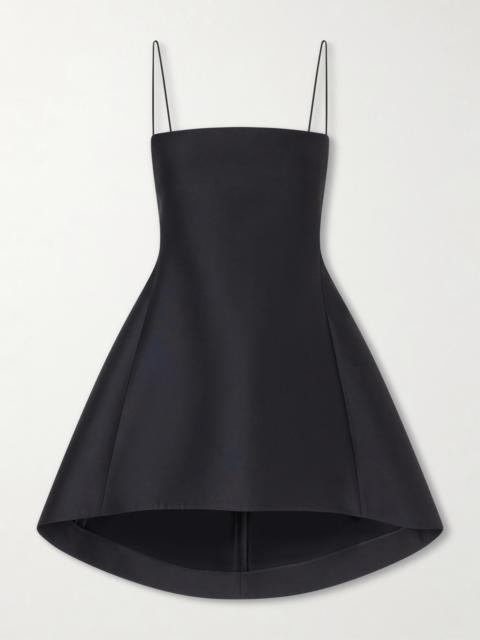 BALENCIAGA Wool And Silk-blend Mini Dress