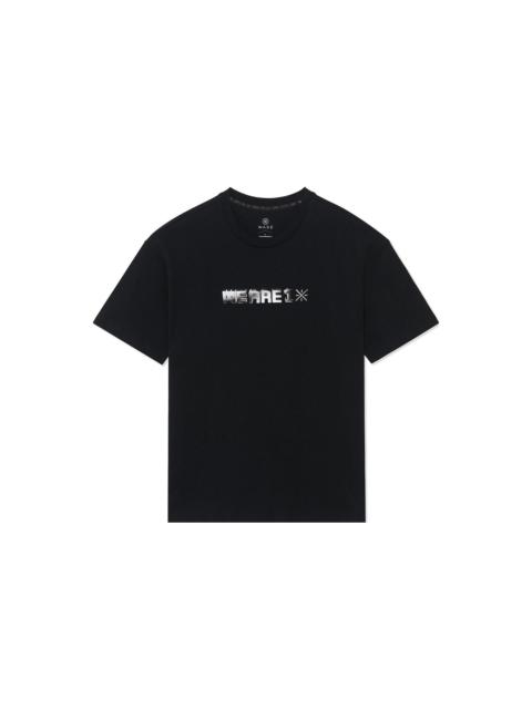 Li-Ning Li-Ning x Glare Way Of Wade Graphic T-shirt 'Black' AHSS643-1