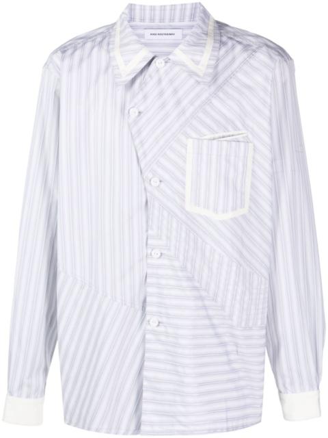 Kiko Kostadinov Torino panelled shirt | REVERSIBLE