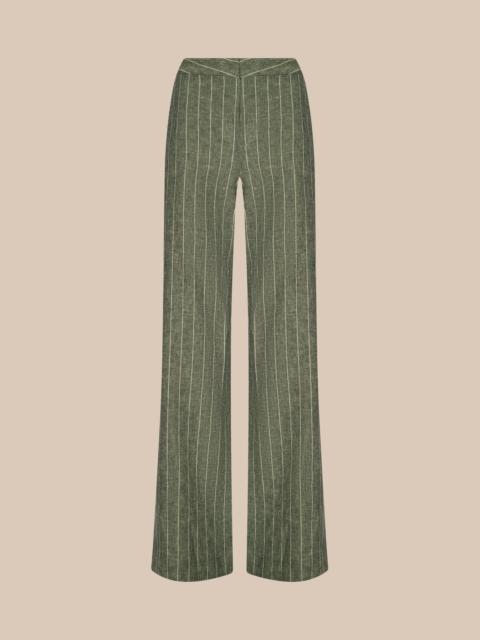 L'AGENCE Livvy Linen-Blend Trouser