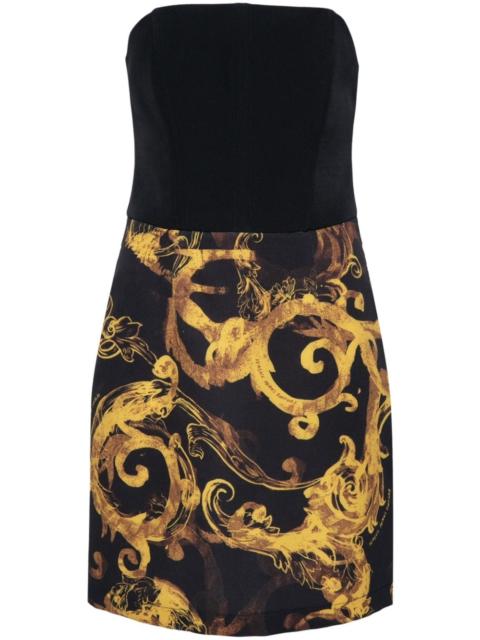 VERSACE JEANS COUTURE Barocco-print mini dress