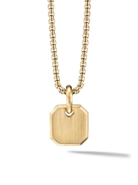 DAVID YURMAN Men's Roman Amulet in 18K Yellow Gold, 15MM - Gold