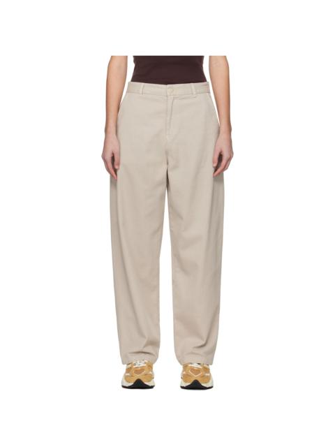 Carhartt Beige Brady Trousers