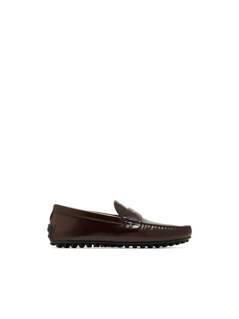 Tod's pebble penny loafers