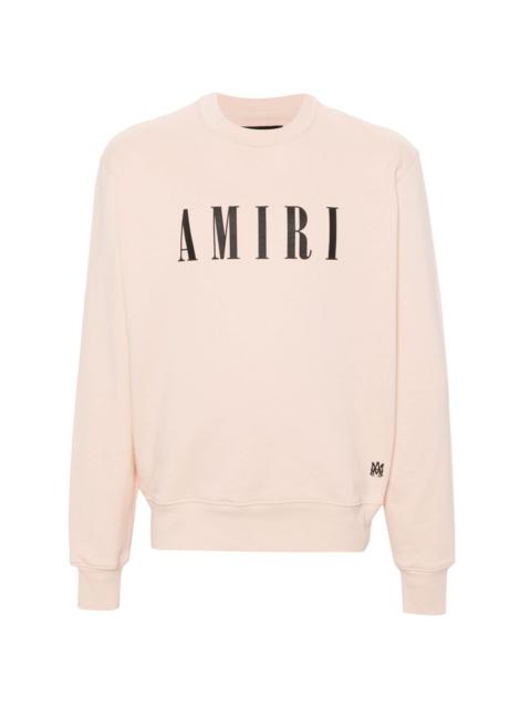 AMIRI rubberised-logo cotton sweatshirt
