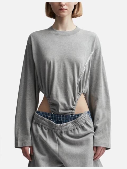 Y/Project EVERGREEN PINCHED LOGO BODYSUIT