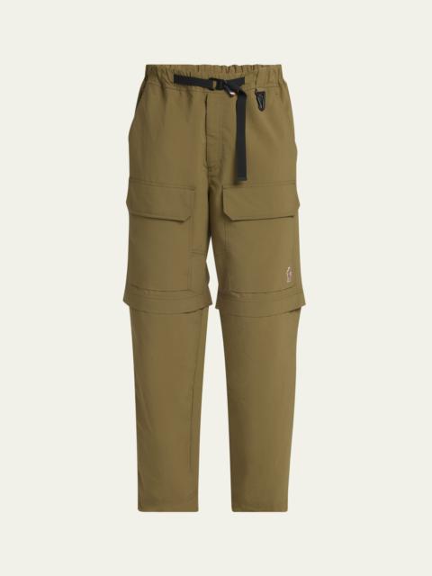 Moncler Grenoble Men's Convertible Belted Trousers