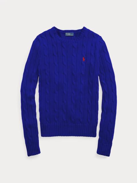 Polo Ralph Lauren Cable-Knit Cotton Crewneck Sweater
