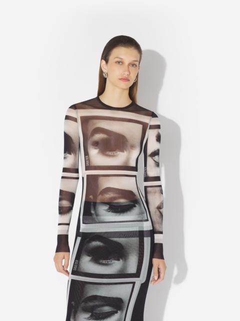 Jean Paul Gaultier RE-EDITION - THE BLACK EYES AND LIPS TOP