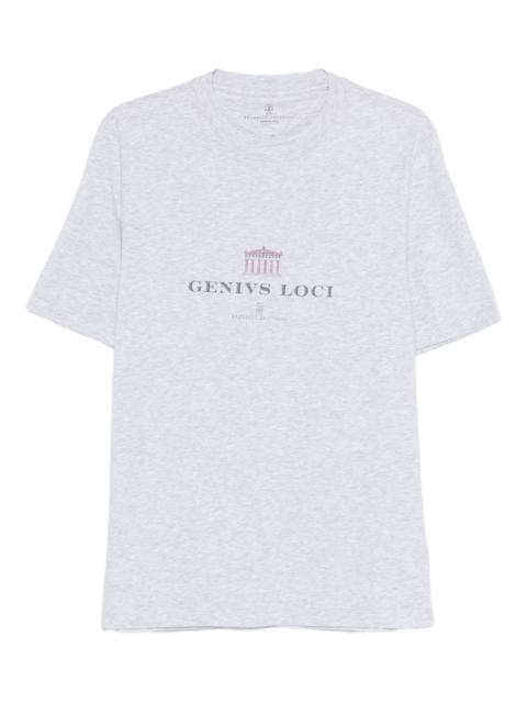 Brunello Cucinelli graphic-print T-shirt