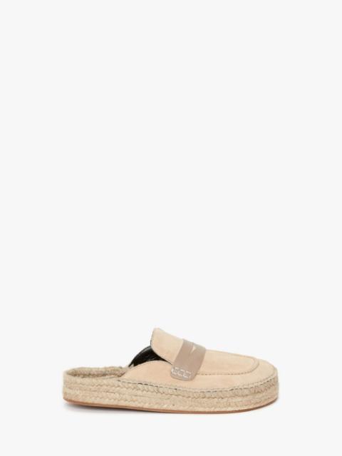 ESPADRILLE LOAFER MULES