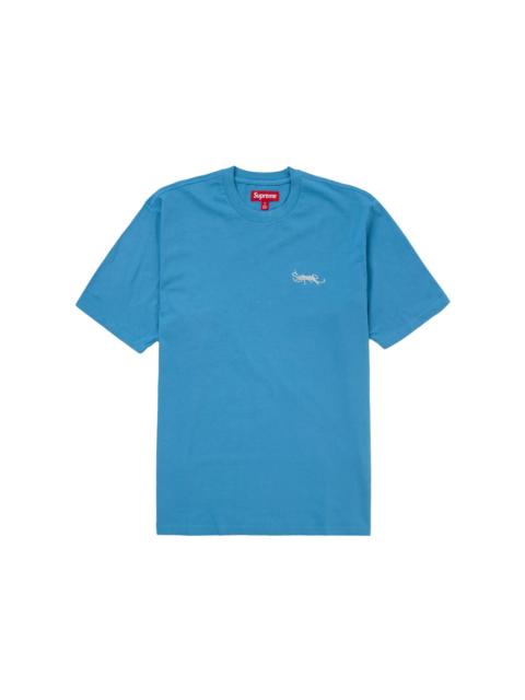 Supreme Supreme Washed Tag S/S Top Light Royal