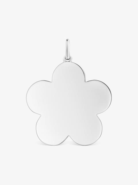 TOUS Medium 29mm silver flower Pendant Sweet Dolls