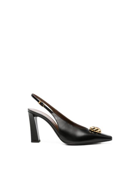 Giuseppe Zanotti embellished slingback pumps