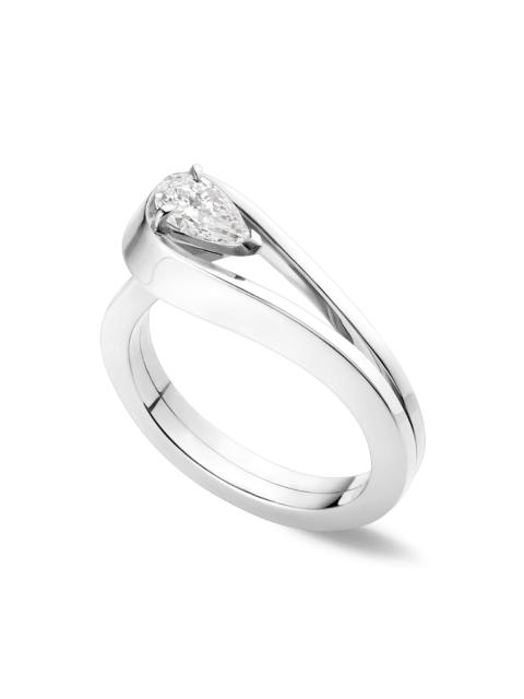 REPOSSI Women's Serti Inversé 18K White Gold & Diamond Ring
