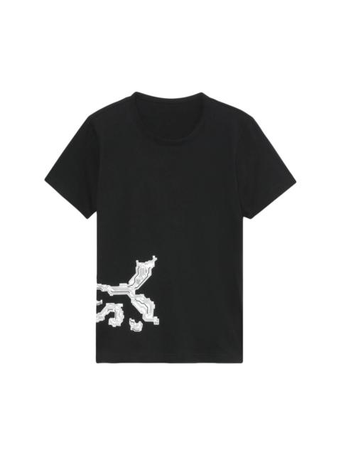 Y's logo-print cotton T-shirt