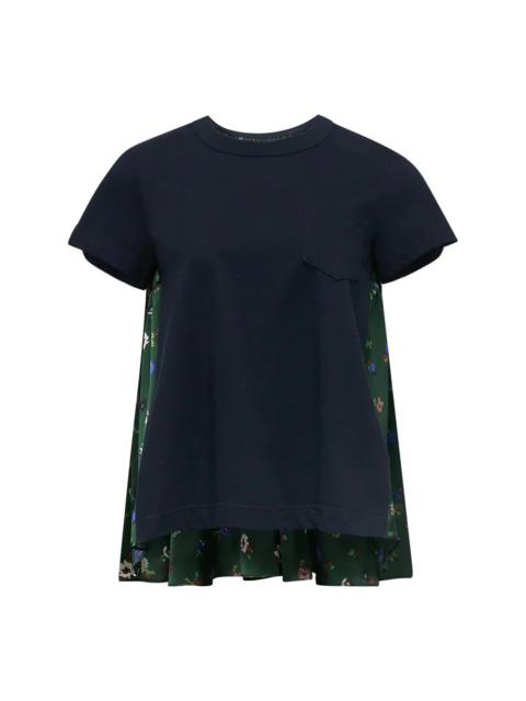 sacai Floral Print T-Shirt