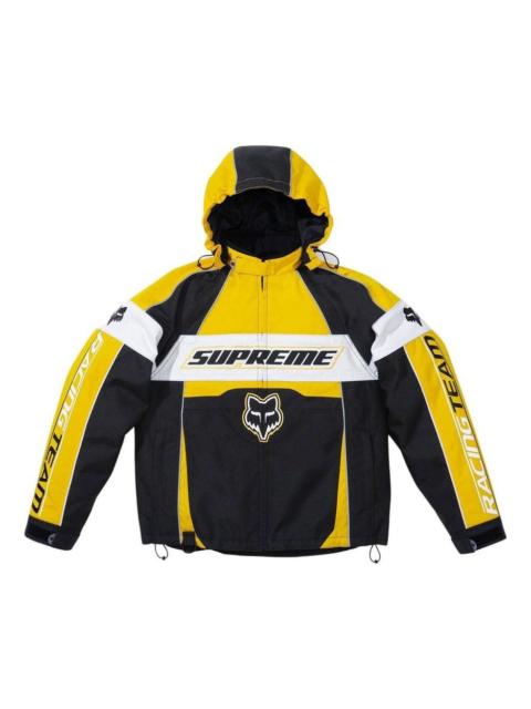 Supreme Supreme x Fox Racing Jacket 'Yellow Black White' SUP-FW23-145