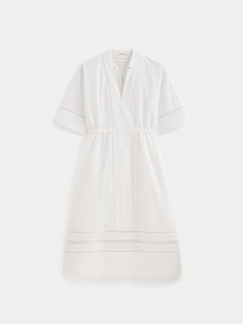 EVERLANE THE LACE TRIM CAFTAN DRESS