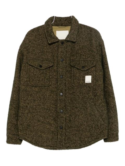 EMPORIO ARMANI Emporio Armani Logo-patch Shirt Jacket