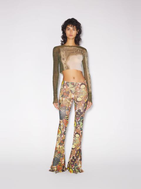 Jean Paul Gaultier THE YELLOW BUTTERFLY PANTS