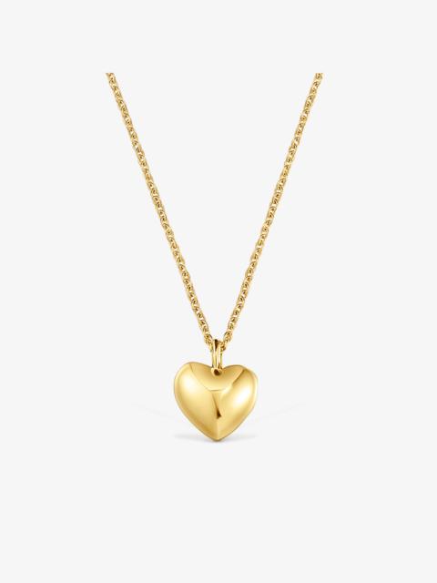 TOUS Short 18K solid gold heart Necklace My Other Half