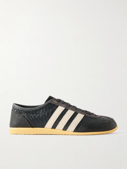 adidas Originals Japan Decon W Perforated Suede-trimmed Textured-leather Sneakers
