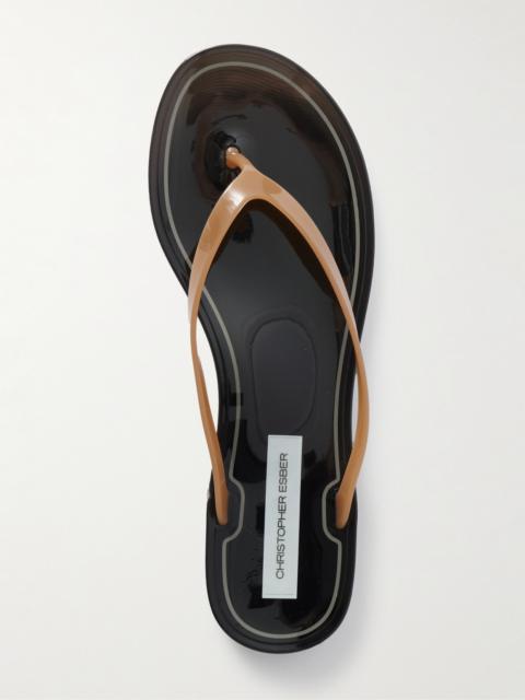 CHRISTOPHER ESBER Jo Pvc Flip Flops