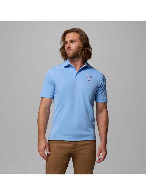 Columbia Men's Shotgun Polo - Texas Rangers