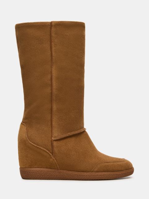 STEVE MADDEN WOODSIDE CHESTNUT SUEDE