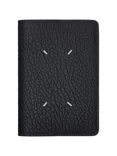 Maison Margiela Black Four Stitches Passport Holder