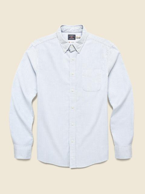 FAHERTY Supima Oxford Shirt - Classic Stripe