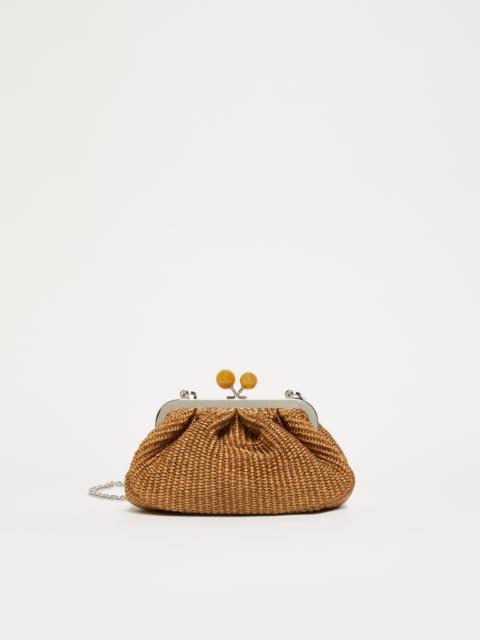 WEEKEND Max Mara PALMAS Small raffia-effect Pasticcino Bag