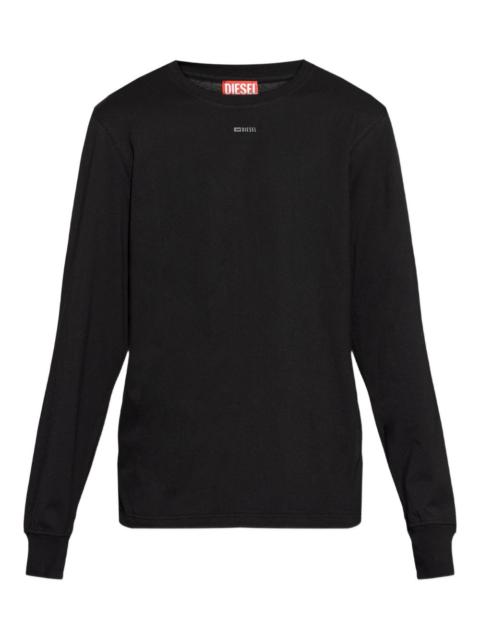 Diesel T-Adjust-LS-V1 logo long-sleeve T-shirt