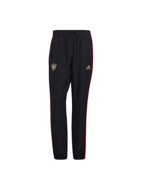 adidas Cny Don Pant Printing Loose Basketball Sports Pants Black GN5377