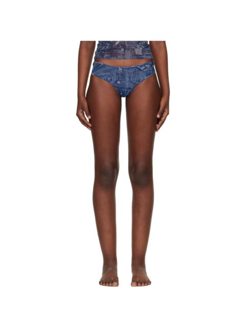 Diesel Blue Tasha-Dnm Briefs