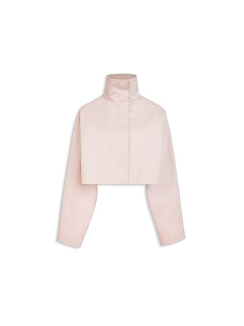 Alaïa SILK COTTON CROPPED JACKET