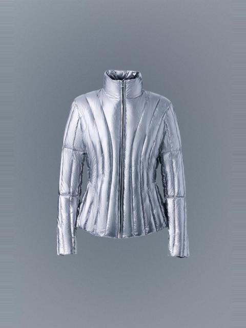 LANY-M Metallic Laminate Light Down jacket