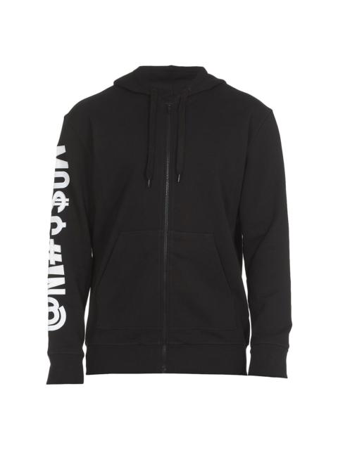 Couture Cotton Zip-up Sweatshirt