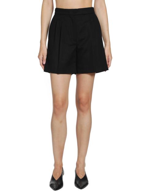 Max Mara Wool Broadcloth Shorts