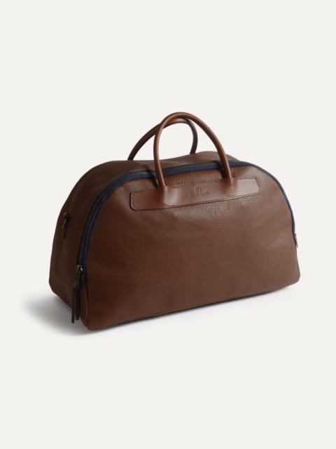 Bleu de Chauffe BOWLING TRAVEL BAG  -  AMBER BROWN