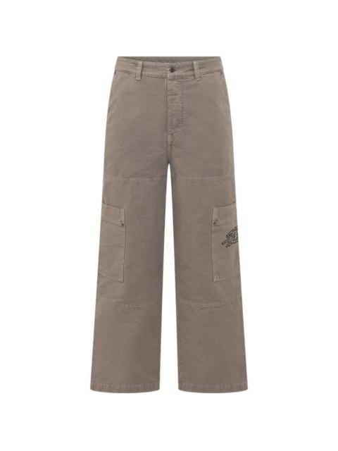 Off-White embroidered-logo cargo pants